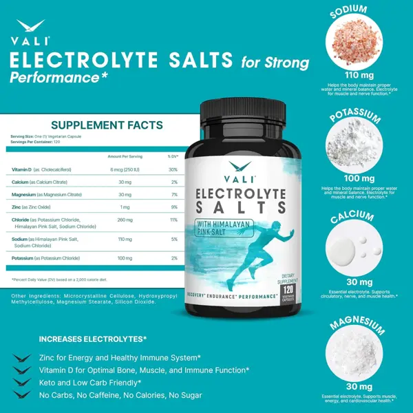 Vali Electrolyte Salts Capsules